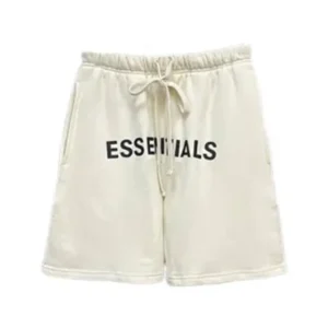 Essentials Drawstring Apricot Shorts