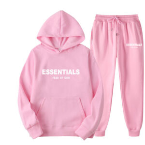 Essentials Fear of God Pink TrackSuit
